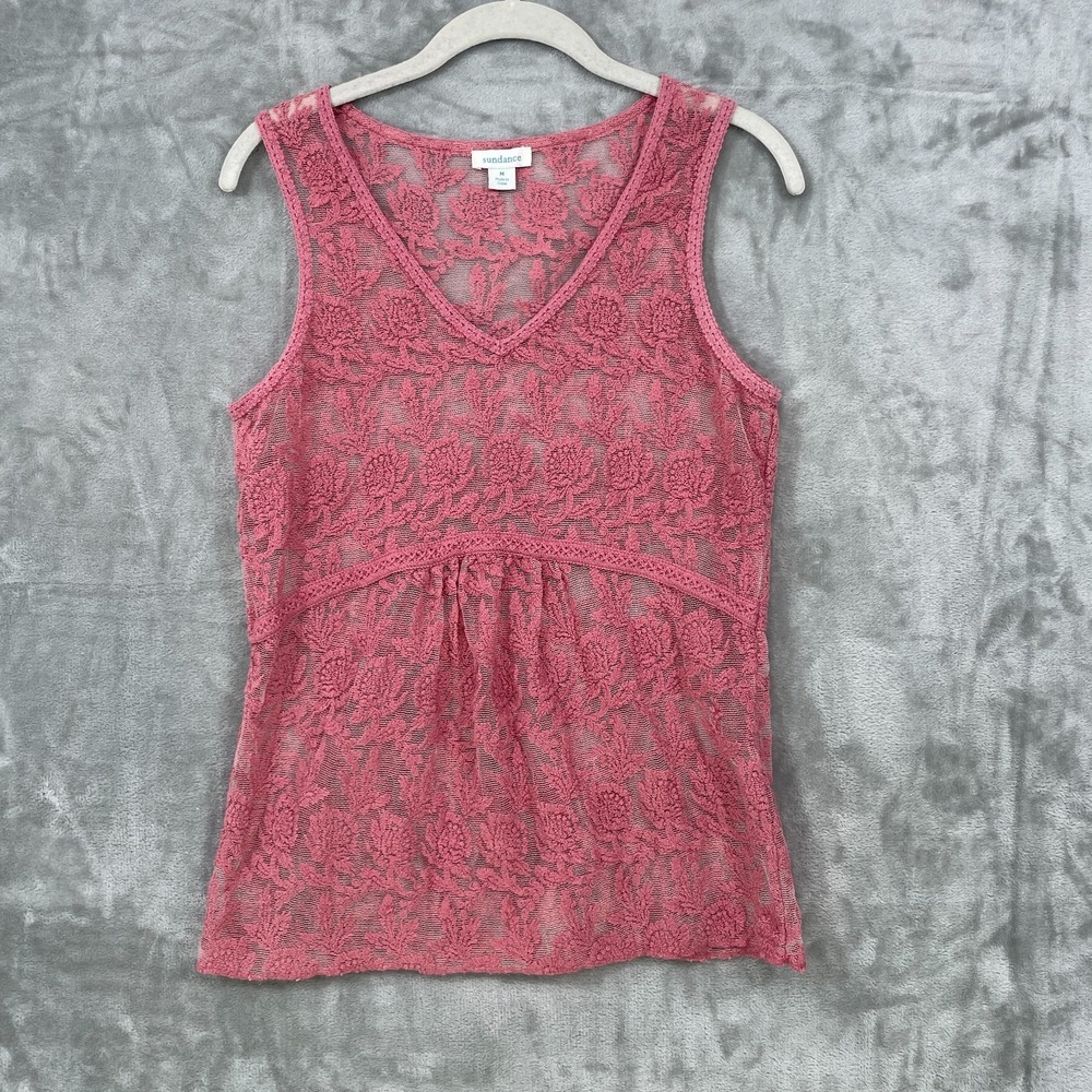 Sundance Rose Lace V-Neck Camisole